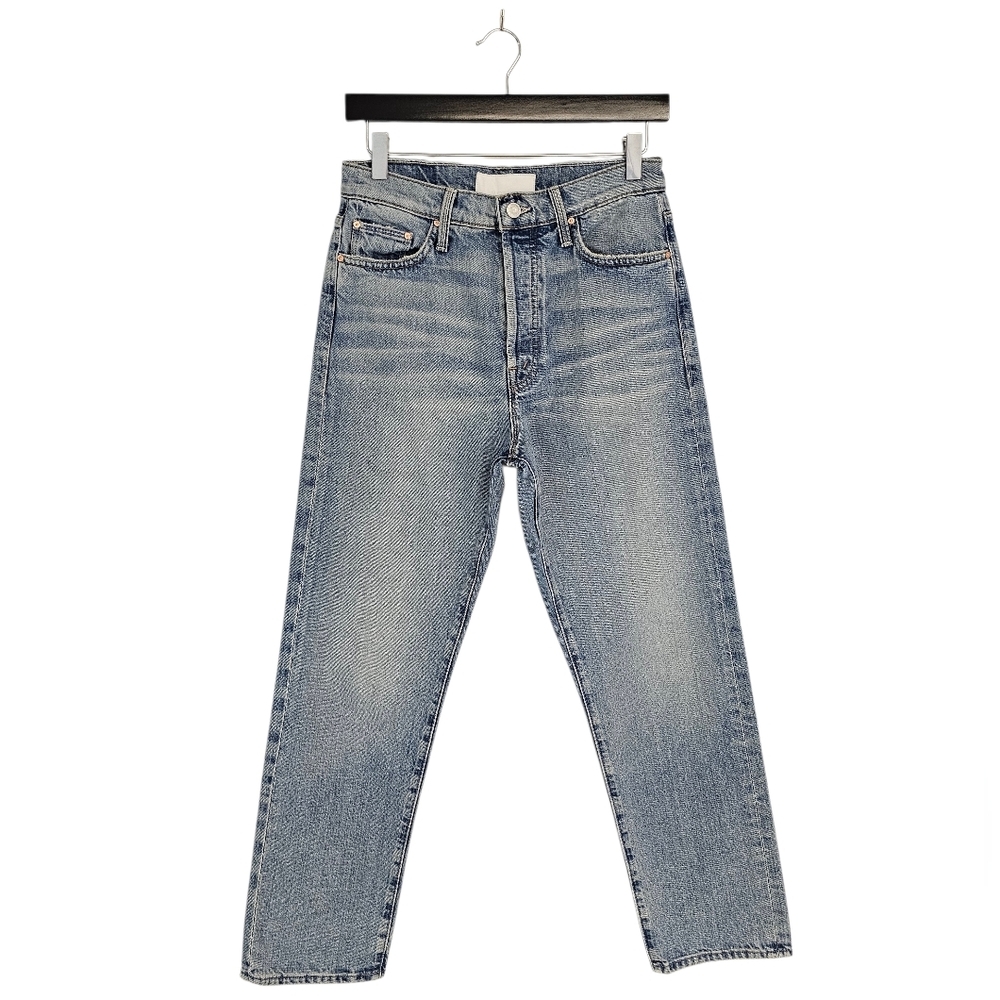 MOTHER Superior The Huffy Flood High Rise Straight Leg Blue‎ Jeans 26 Preowned